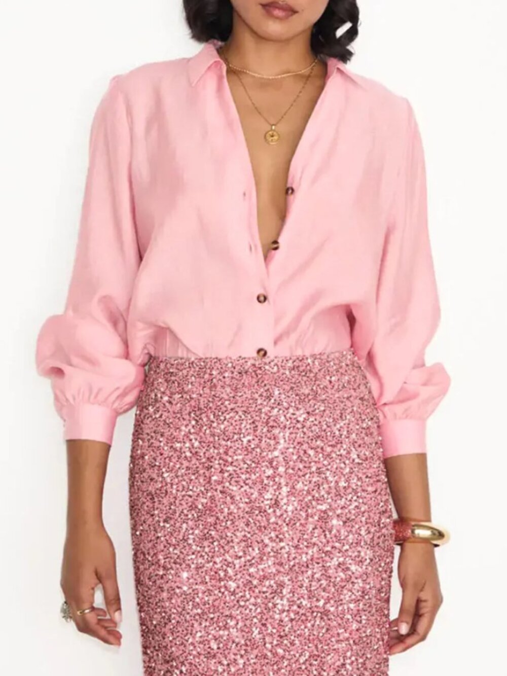✨ NEW Never Fully Dressed Pink Miley Shirt 24 - Picture 7 of 11